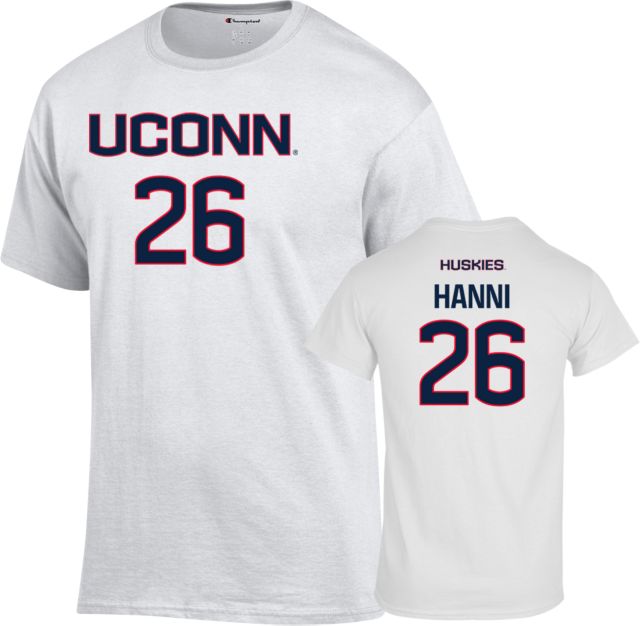 UConn Huskies Men's Soccer T-Shirt Sabri Hanni - 26