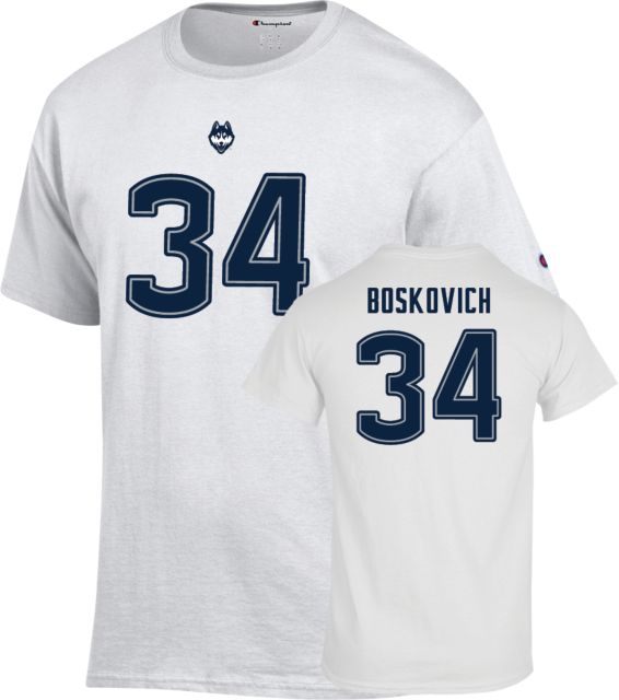 UConn Huskies Football T-Shirt Carter Boskovich - 34