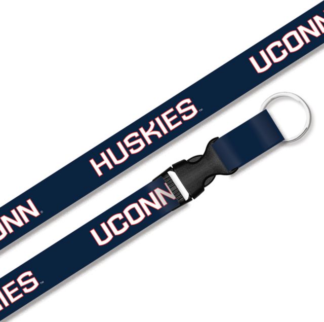 UConn Huskies Lanyard with Buckle