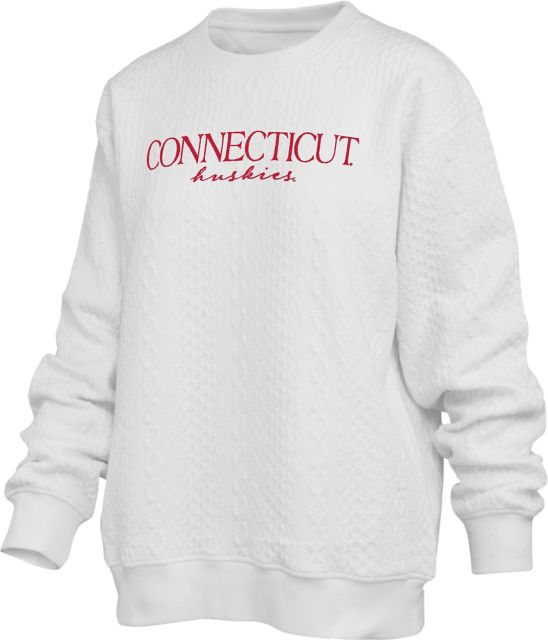 UConn Huskies Women's Oversized Crewneck Sweatshirt
