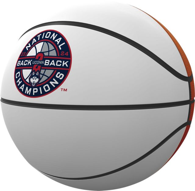 UConn Huskies Men's Basketball 2024 Back to Back National Champions Mini Basketball