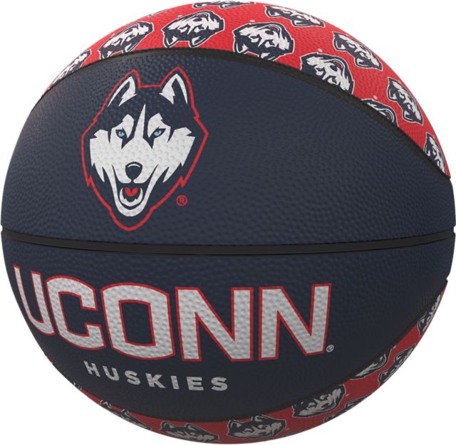 UConn Huskies Mini Rubber Basketball