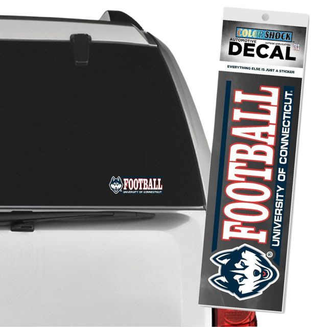 UConn Huskies Football Decal
