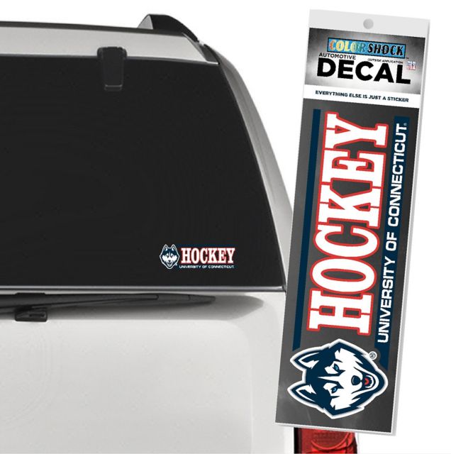 UConn Huskies Hockey Decal