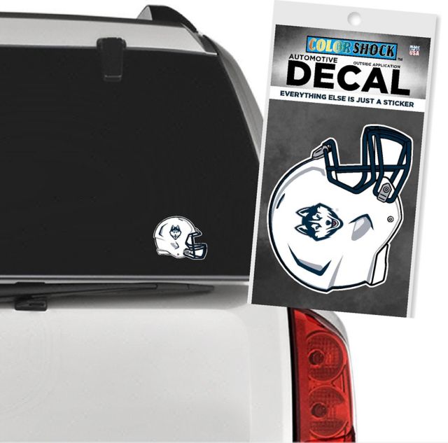 UConn Huskies Football Helmet Decal