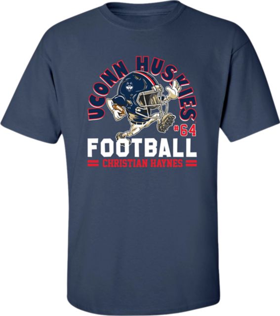 UConn Football T-Shirt #64 CHRISTIAN HAYNES