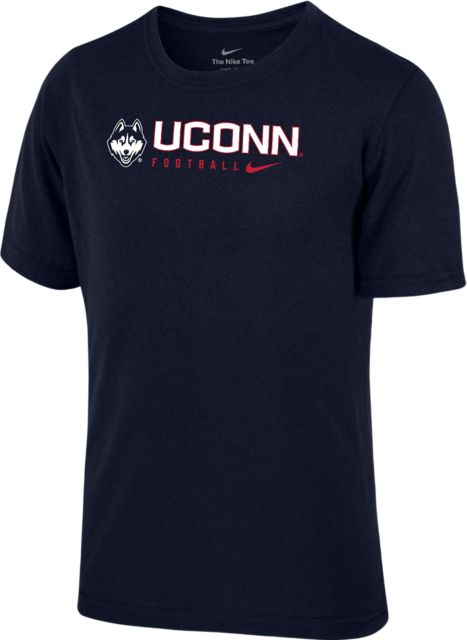 UConn Huskies Youth Boy's Football Short Sleeve T-Shirt