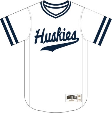 UConn Huskies Vintage Inspired Baseball Pullover