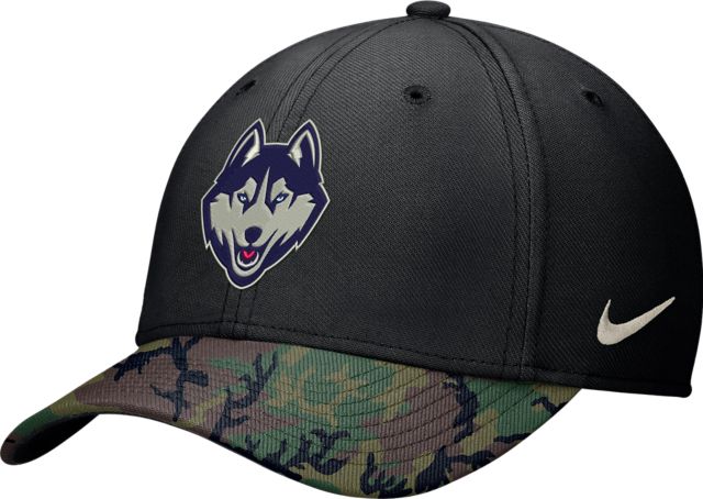 UConn Huskies Military Appreciation Rise Stretch Fit Cap