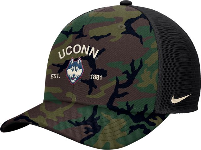 UConn Huskies Military Trucker Cap