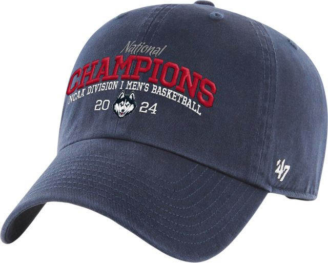 UConn Huskies Men's Basketball 2024 National Champions Adjustable Hat