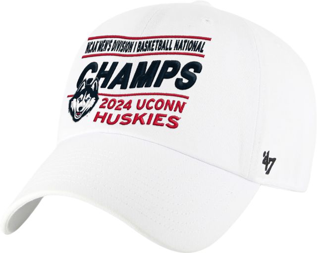 UConn Huskies Men's Basketball 2024 National Champions Adjustable Hat