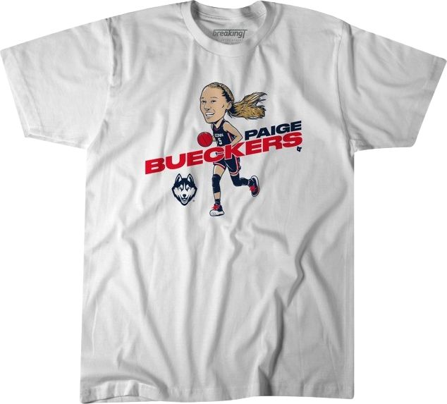 UConn Huskies Women's Basketball Paige Bueckers T-Shirt