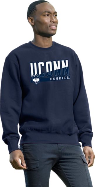 UConn Huskies Peace Crewneck Sweatshirt