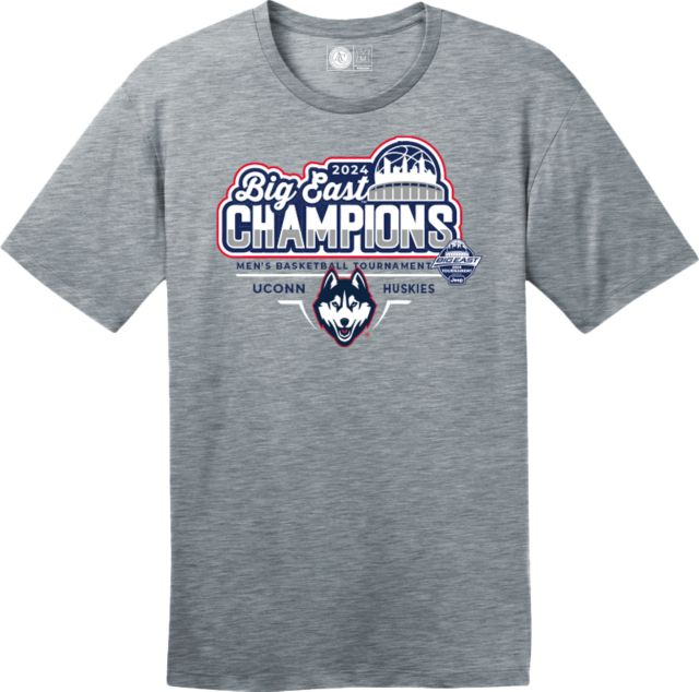 UConn Huskies Men's Basketball 2024 Big East Tournament Champions T-Shirt