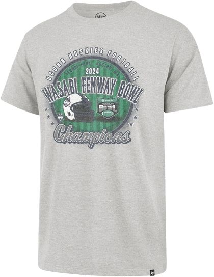 UConn Huskies Football 2024 Fenway Bowl Champions T-Shirt