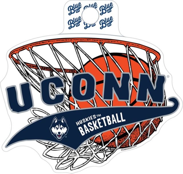 UConn Huskies Basketball Fullsize Sticker