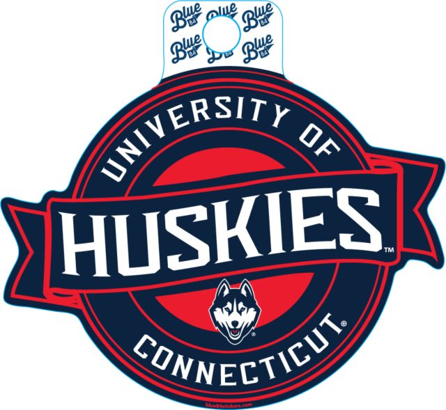 UConn Huskies Fullsize Sticker