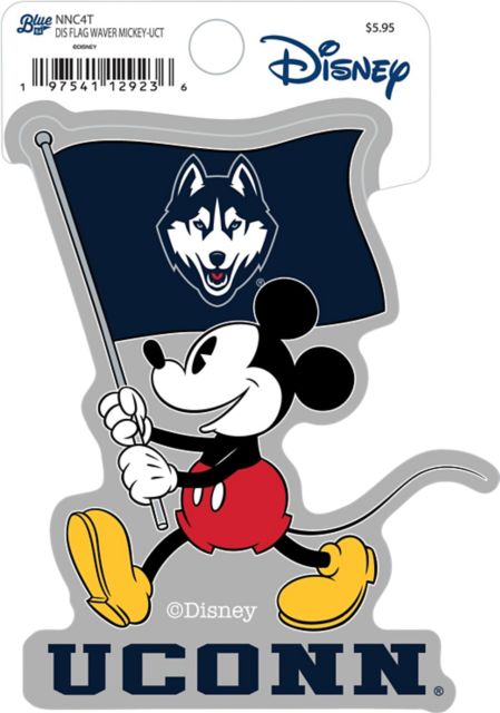 UConn Huskies Disney Fullsize Sticker