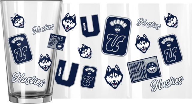 UConn Huskies 16 oz. Pint Glass