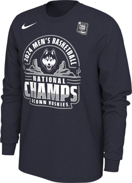 UConn Huskies Men's Basketball 2024 National Champions Long Sleeve T-Shirt
