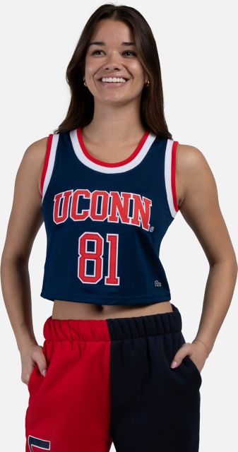 UConn Huskies Women's Cropped Basketball Jersey