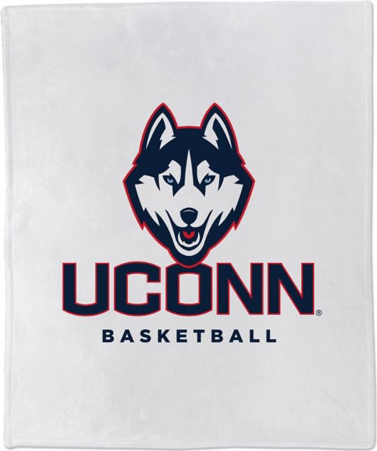 UConn Huskies 50x60 Basketball Throw Blanket