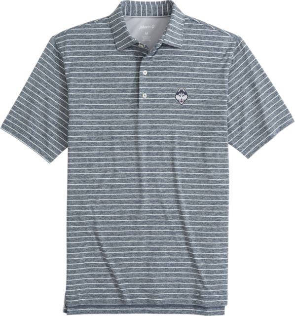 University of Connecticut johnnie-O Striped Huskies Polo