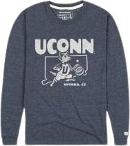 UConn Huskies Basketball Vintage Long Sleeve T-Shirt
