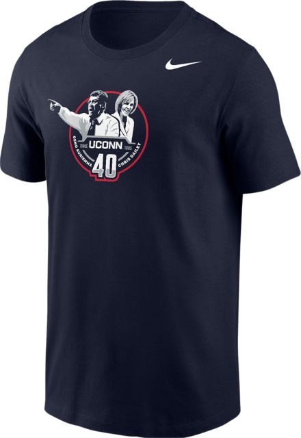 UConn Huskies Basketball 40 Years Short Sleeve T-Shirt