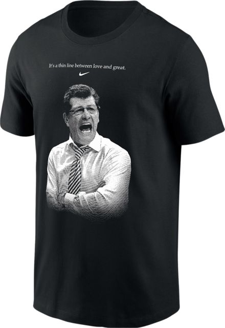 UConn Huskies Geno Auriemma Short Sleeve T-Shirt