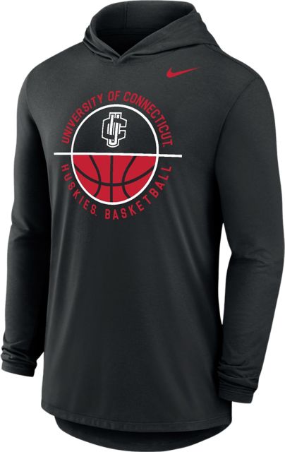 UConn Huskies Basketball Hooded Long Sleeve T-Shirt