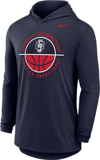 UConn Huskies Basketball Hooded Long Sleeve T-Shirt