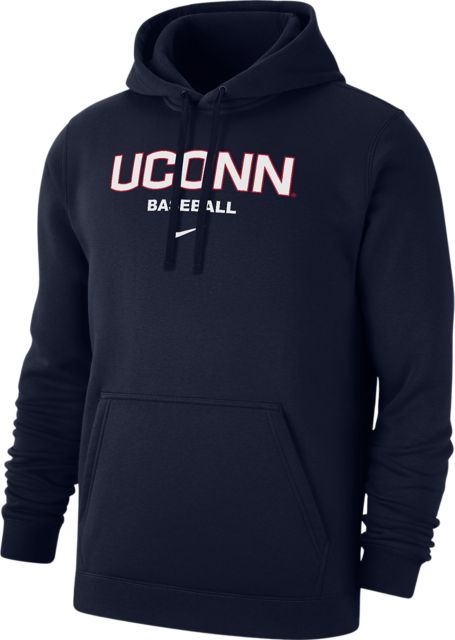 UConn Huskies Team Baseball Hooded Sweatshirt