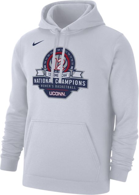 UConn Huskies Women's Basketball 2025 12X National Champions Hooded Sweatshirt