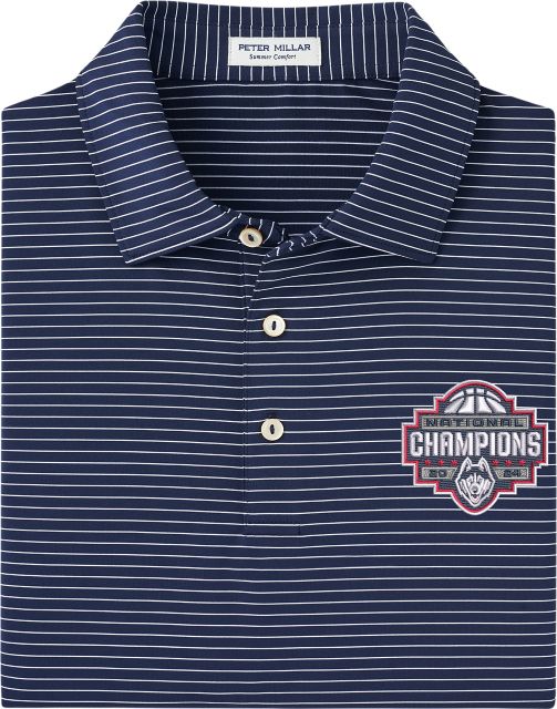 UConn Huskies Men's Basketball 2024 National Champions  Polo