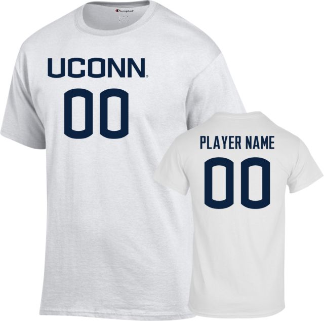 UConn Huskies Men's Basketball Player Name Short Sleeve T-Shirt