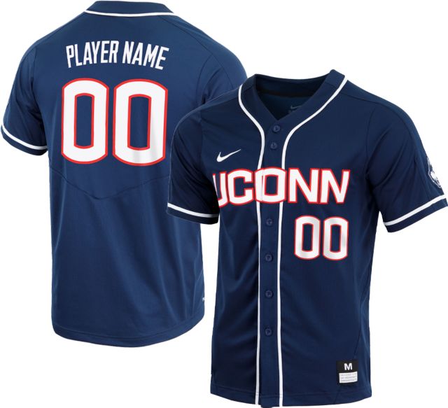 UConn Huskies Baseball Nike Player Name Replica Jersey