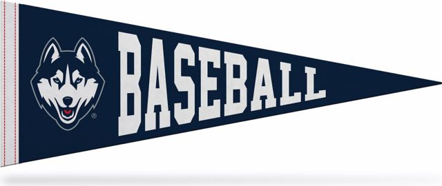 UConn Huskies Baseball 9x24 Pennant