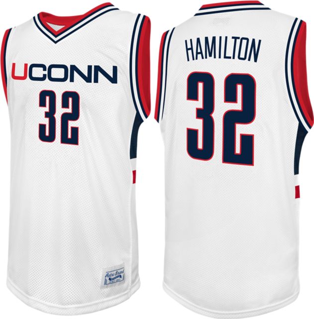 UConn Huskies #32 Hamilton Basketball Jersey