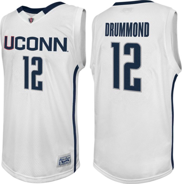 UConn Huskies #12 Drummond Basketball Jersey