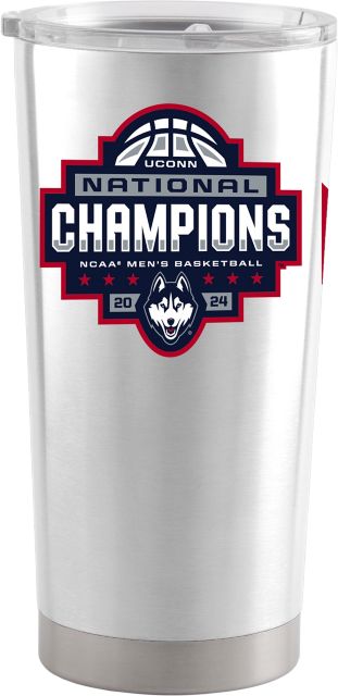 UConn Huskies Men's Basketball 2024 National Champions 20 oz. Tumbler