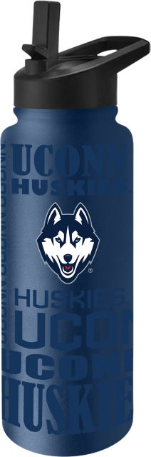 UConn Huskies 34 oz. Quencher Bottle