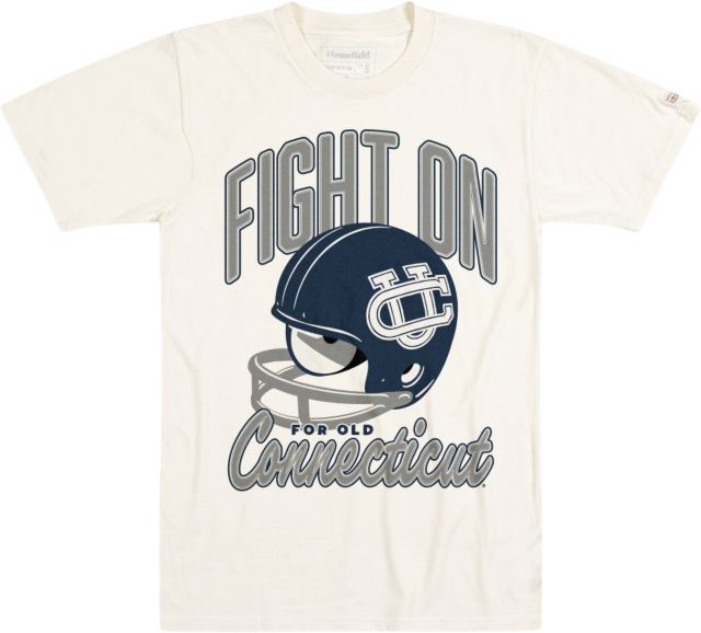 UConn Huskies Football Fight On for Old Connecticut Short Sleeve T-Shirt