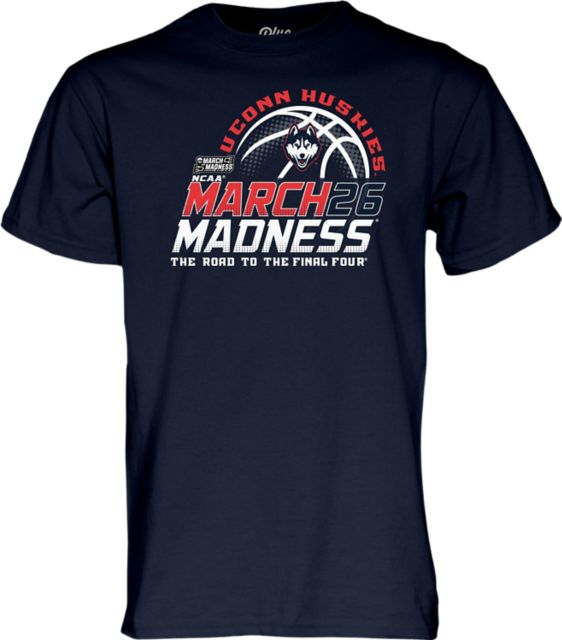 UConn Huskies Men's Basketball 2026 March Madness Bound Short Sleeve T-Shirt