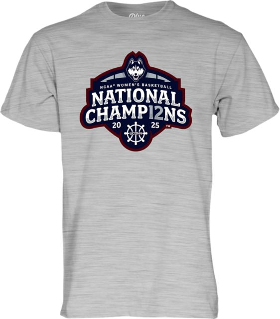 UConn Huskies Women's Basketball 2025 12X National Champions Short Sleeve T-Shirt