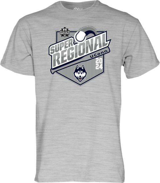 UConn Huskies Baseball 2024 Super Regionals Bound T-Shirt