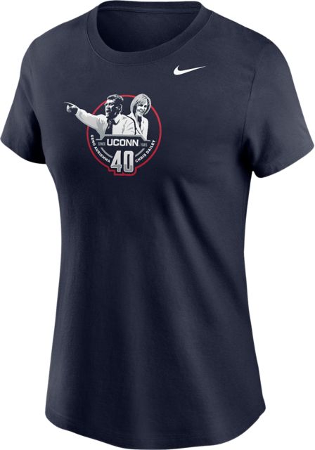 UConn Huskies 40 Years Women's Short Sleeve T-Shirt
