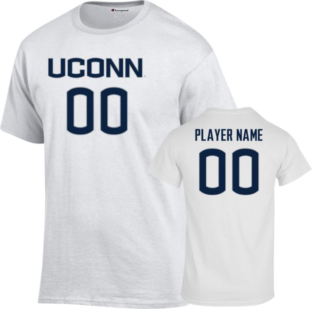 UConn Huskies Women's Basketball Player Name Short Sleeve T-Shirt
