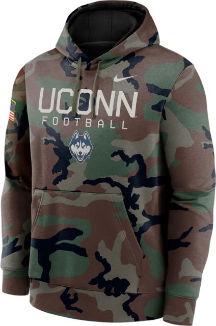UConn Huskies Football Military Appreciation Hooded Sweatshirt